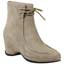 Front view of Olesia Taupe Suede